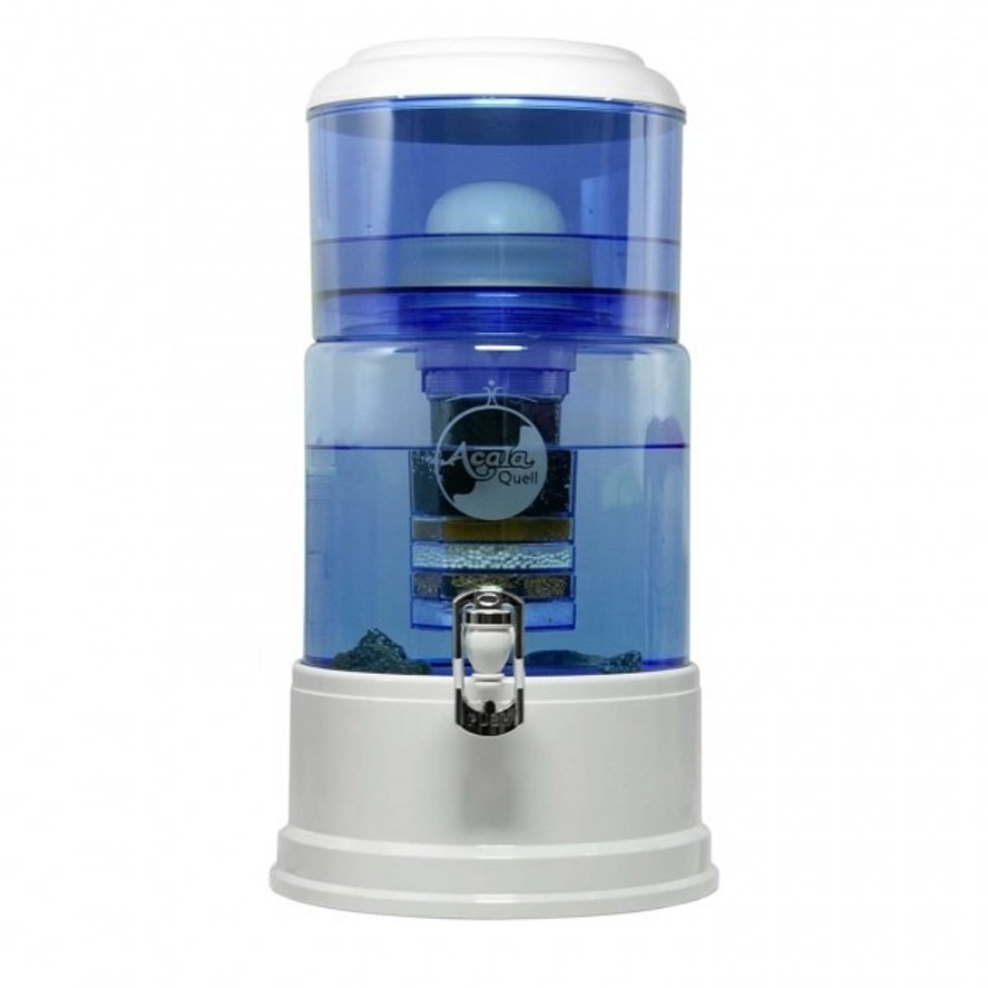 AcalaQuell Mini Smart Wasserfilter mit Glastank