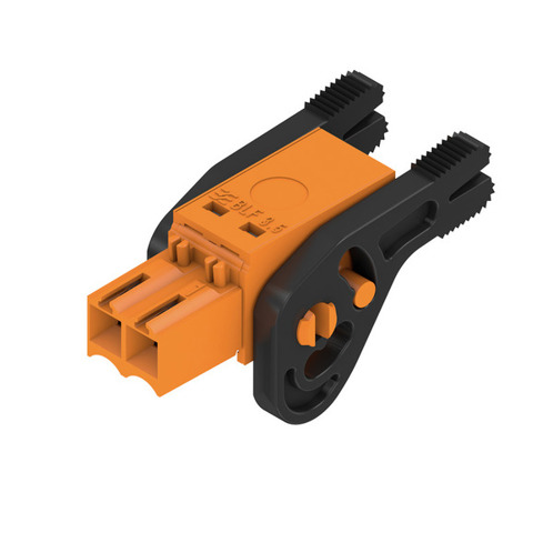 PUSH IN Leiterplattensteckverbinder - 160 V / 17.5 A - 3.50 mm Raster - 1.5 mm² - 2 Polen - Mit Betätigungselement - Stiftgehäuse