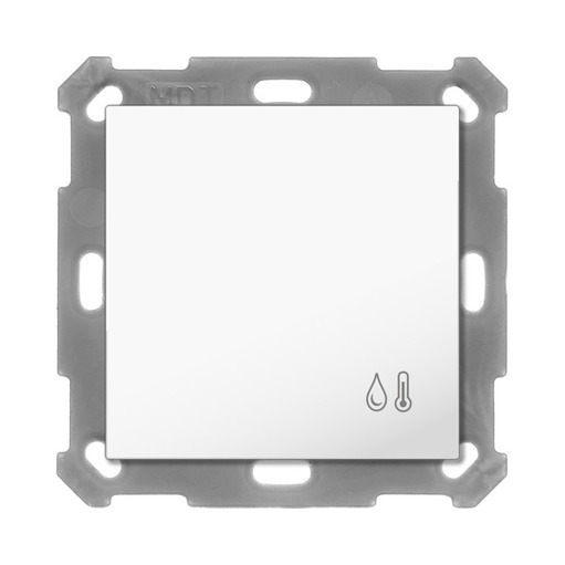 MDT SCN-TFS55.01 Raumtemperatur- und Feuchtesensor - 55 mm, Reinweiß glänzend