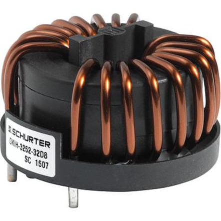 Entstördrossel Radial 7.2 mH 32 A - DKIH-3252-324Q-NK