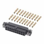 HARWIN M80 PCB Steckverbinder-Satz | Verbinder-Kit 20 lose Hülsencrimpkontakte | Crimpgehäuse | Gehäuse mit