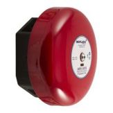 Moflash A6BM Rot Sirene - IP66, 24V DC, 106dB, Ø 168 mm - Hochleistungs-Kondensator