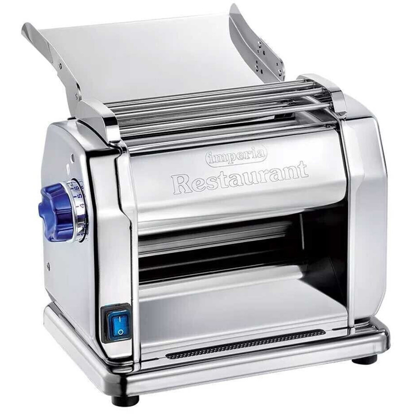 Imperia New Restaurant Professional Ruvida Elektro Nudelmaschine aus Edelstahl 160 W