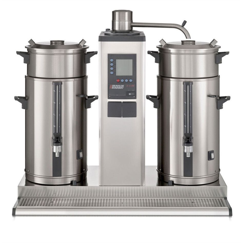 Bravilor Bonamat B10 Rundfilter Kaffeemaschine | 1 Brühsystem, 2 Behälter à 10L | 400V - Hochleistungskaffee für Profis