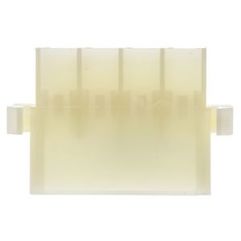 TE Connectivity AMP FASTIN-FASTON Crimpkontaktgehäuse | Stecker | Nylon 6.6 | B 6.35mm | Natur | 8-polig