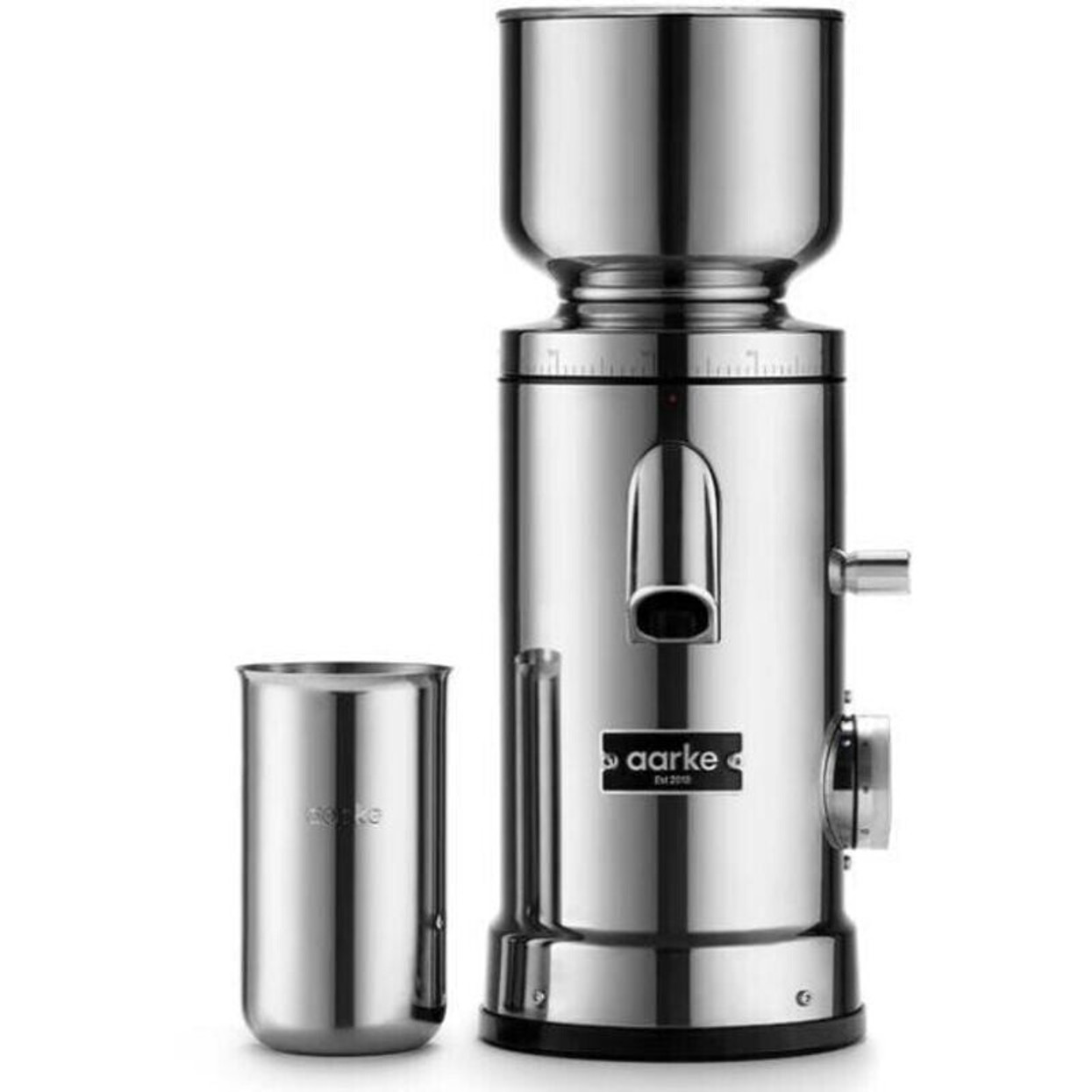 Aarke Edelstahl Kaffeemühle - Präzise Mahlgrade für perfekten Kaffeegenuss