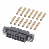 HARWIN M80 PCB Steckverbinder-Satz | Verbinder-Kit 14 lose Hülsencrimpkontakte | Crimpgehäuse | Gehäuse mit