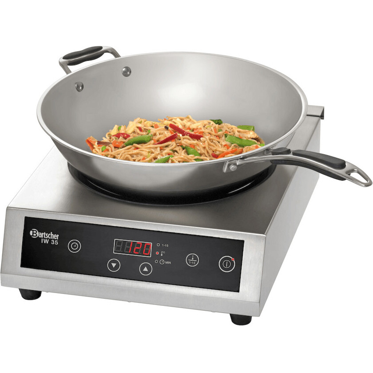 Bartscher Induktionstischwok IW 35 - 105980 für professionelle Kochplatten
