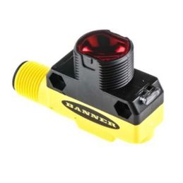 Optischer Sensor QS18 - Zylindrisch | Durchgangsstrahl | Reichweite: 20 m | PNP Ausgang | 4-poliger Steckverbinder
