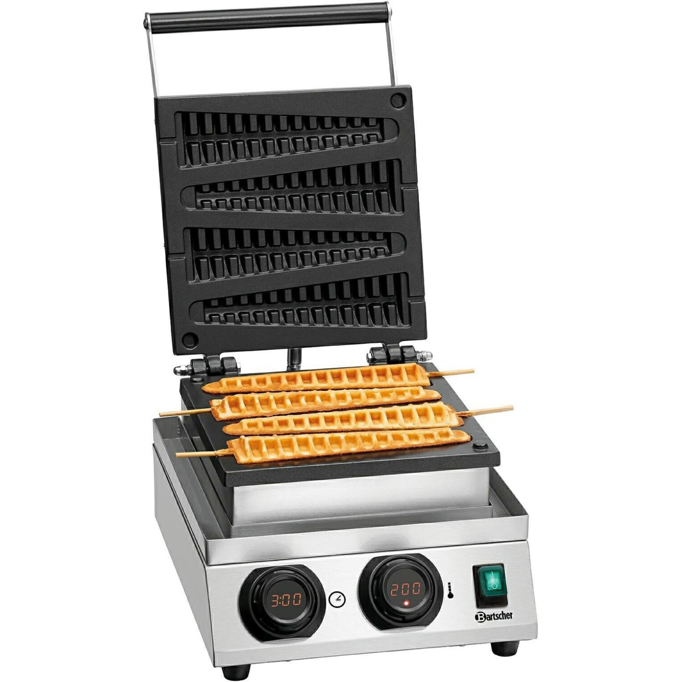 Bartscher MDI Lolly 400 - Hochwertiges Waffeleisen für Lollis