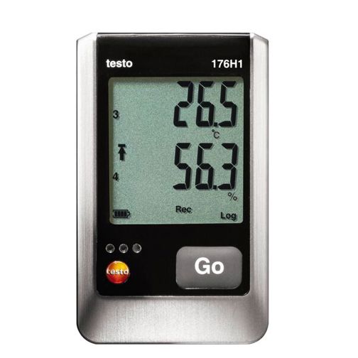 Testo 176 H1 - Professioneller Datenlogger für Temperatur und Feuchtigkeit