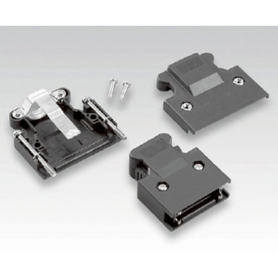 3M™ 10336-52F0-008 | MDR Rundkabel Verbinder Griffkappe | Plastik | 36-pol | 103 Serie | Schwarz