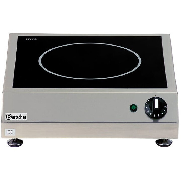 Bartscher Elektro-Kocher 1 Kochfeld 3 kW - Hochleistungs Kochplatte (104906)