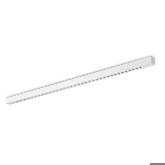 Baldachin LINEAR ALL IN | eckig | 6-fach | 120cm | verdeckte Kabel-Auslässe (fix) | mit Zugentlastung | weiß