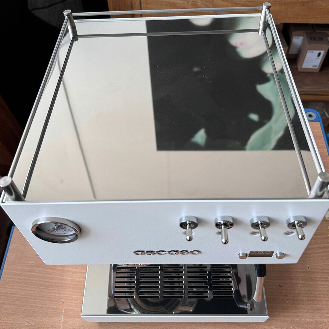 Ascaso Steel Duo PID Espressomaschine - Weiß