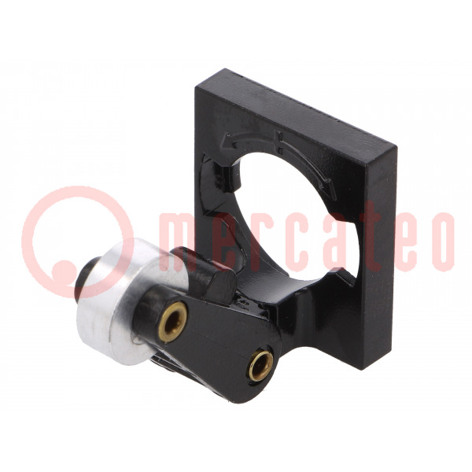 Antriebskopf R 20mm mit Hebel | Metallrolle Ø13mm - Endschalter