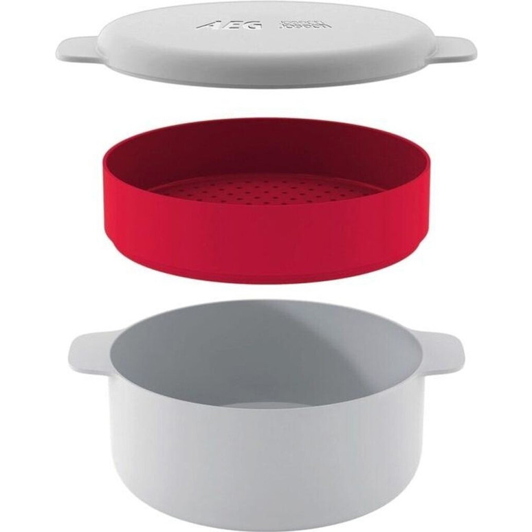 AEG NMS5G251EB Mikrowelle mit Grill und 25 Litern Volumen