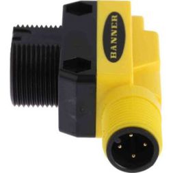 Optischer Sensor QS18 - Zylindrisch | Durchgangsstrahl | Reichweite: 20 m | 4-poliger M12-Steckverbinder