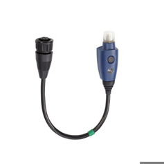 Teach-In-Taste für Ultraschallsensor - Eingabe des Erfassungsbereichs