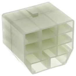 TE Connectivity AMP FASTIN-FASTON Crimpkontaktgehäuse | Buchse | Nylon 6.6 | B 6.35mm | Natur | 11-polig