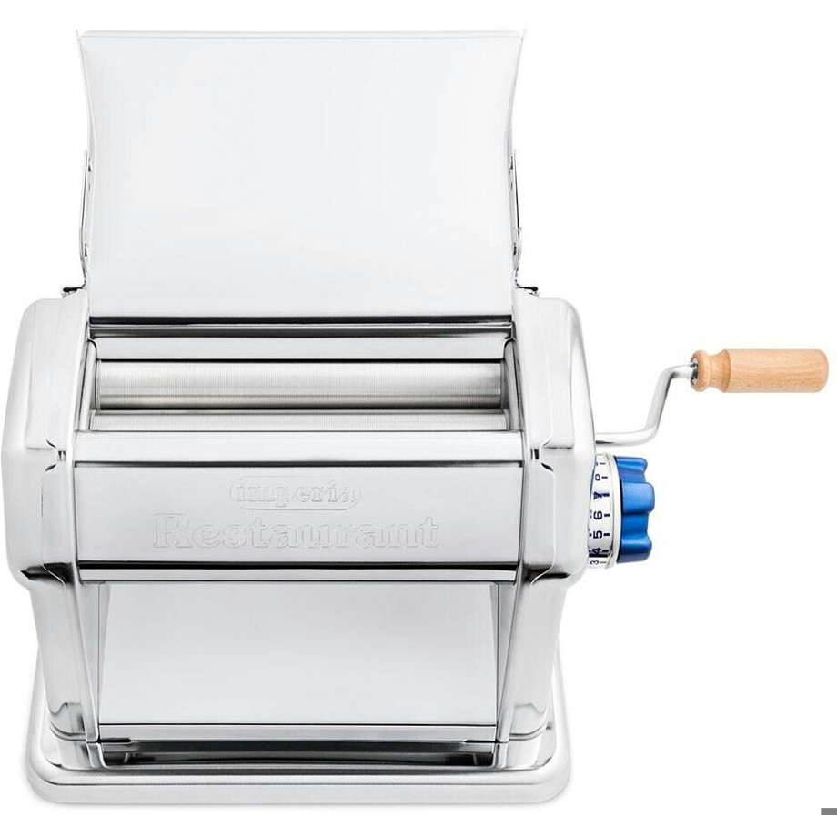 Imperia Ruvida Manuelle Nudelmaschine aus Edelstahl - Pastamaschine für Perfekte Pasta
