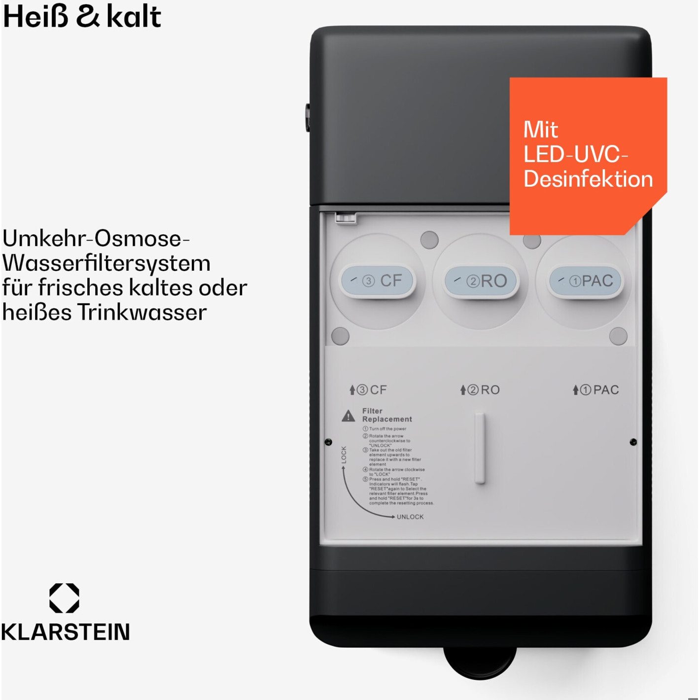 Klarstein AquaLine Wasserfilter 6L