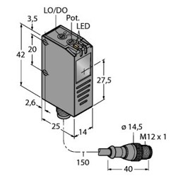 Lumineszenztaster Opto Sensor Q26PLUMQ5