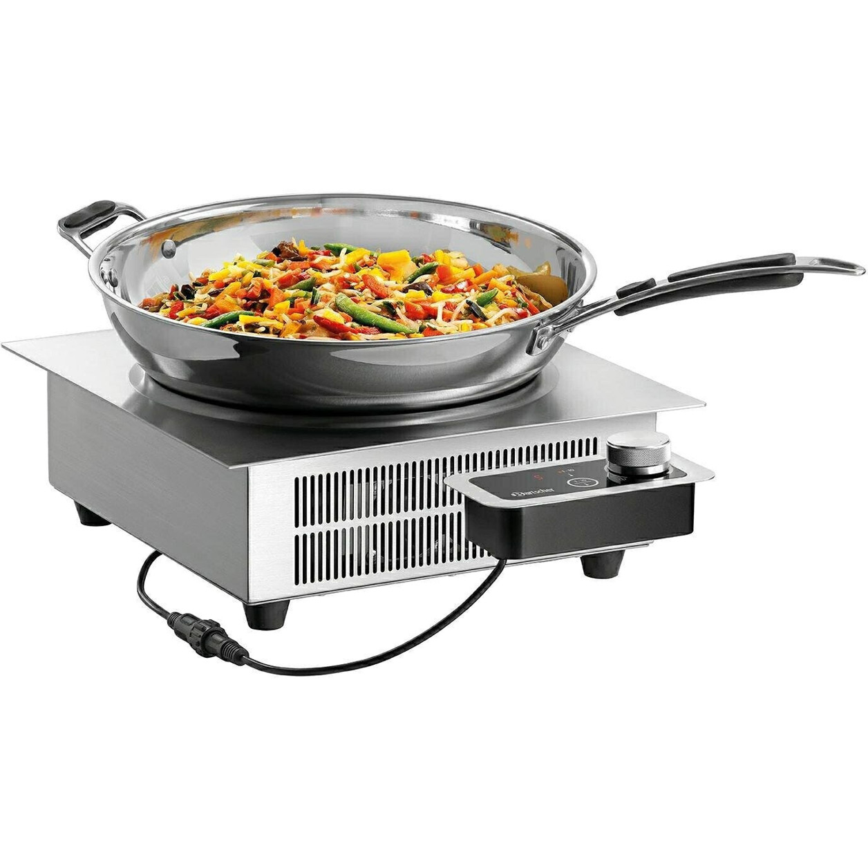 Bartscher Einbau-Induktionswok IW35-EB - 105997 | Hochwertige Kochplatte für Profis