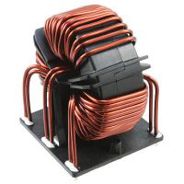 Schaffner RB Stromkompensierte Drossel 830 μH – 3.6A | Radial | R-DC 2.3mΩ | Max. 400Hz | -30% bis +50% | 82mm