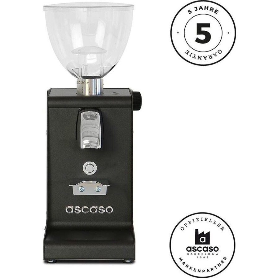 Ascaso iSteel i1 Espressomühle - Schwarz Matt
