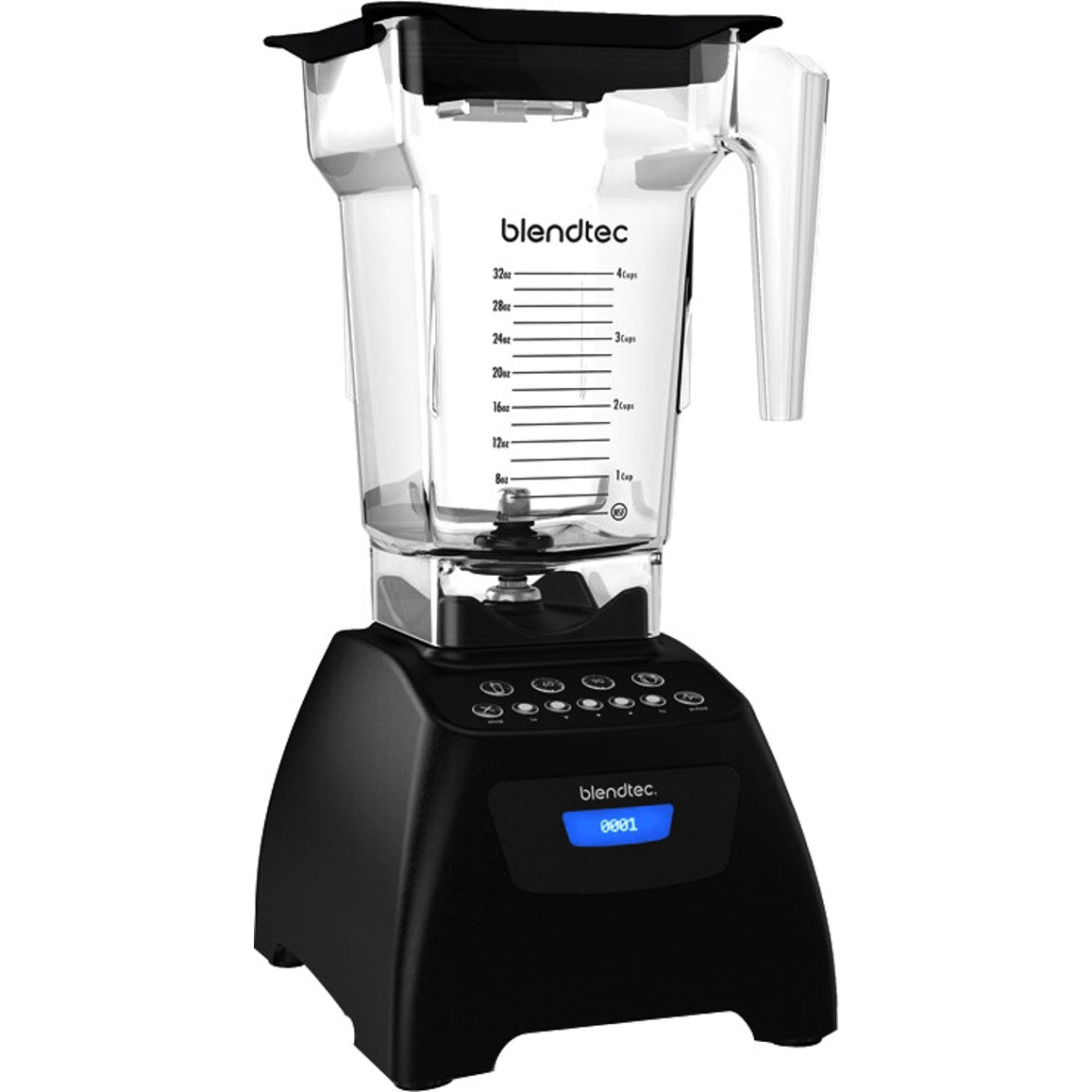 Blendtec Classic 575 Mixer in Schwarz - Hochleistungs-Küchenmixer