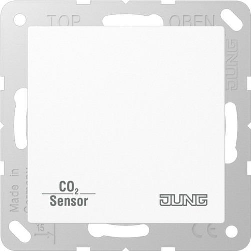 KNX CO2-Sensor mit RT-Regler und Luftfeuchtesensor - CO2 A 2178 WW