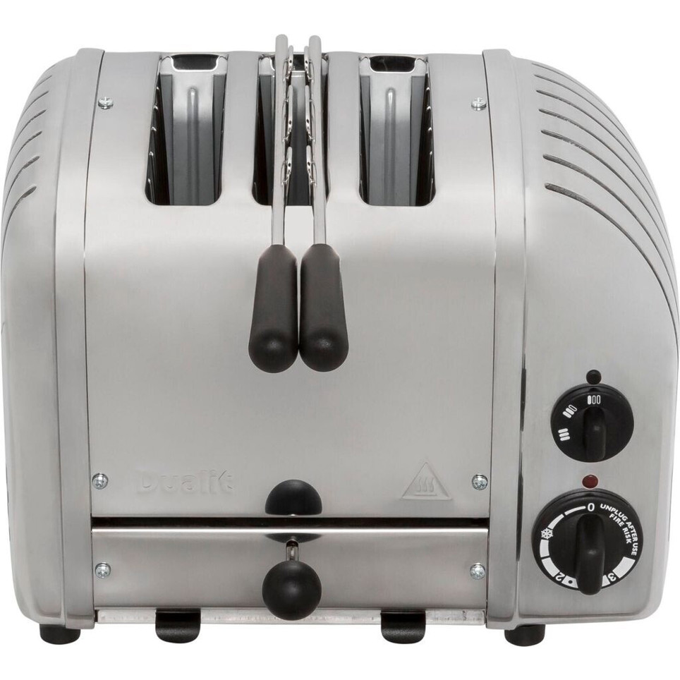 Dualit Classic Combi Toaster 2+1 - Metallic Silver (Model 31226)