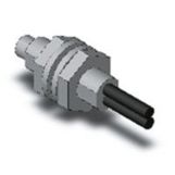 Fotoelektrischer Lichtleitersensor E32-D11L 2M - Reflexionslichttaster M6, 2m Kabellänge